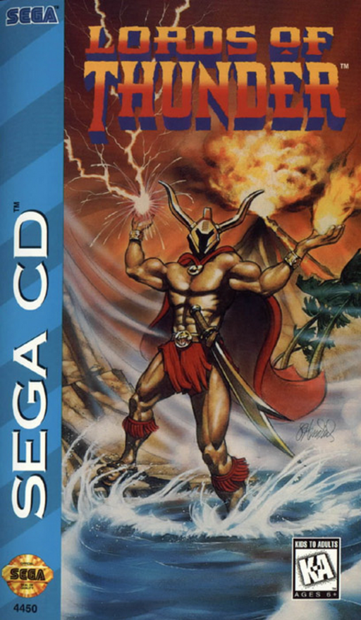 Lords of Thunder (USA) Sega CD Game Cover